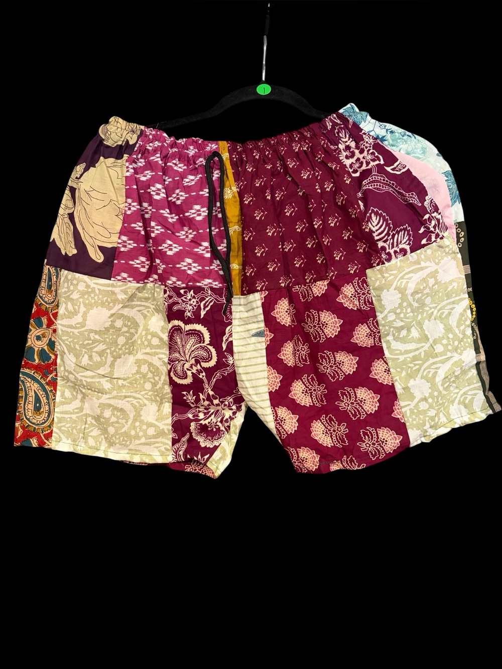 Jackpot #1 100% cotton patchwork shorts